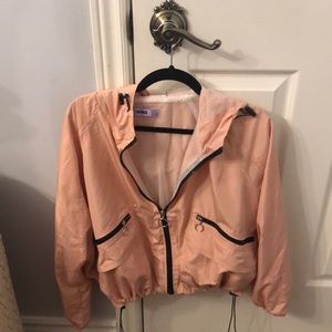 Pink bubblegum netted interior sweater